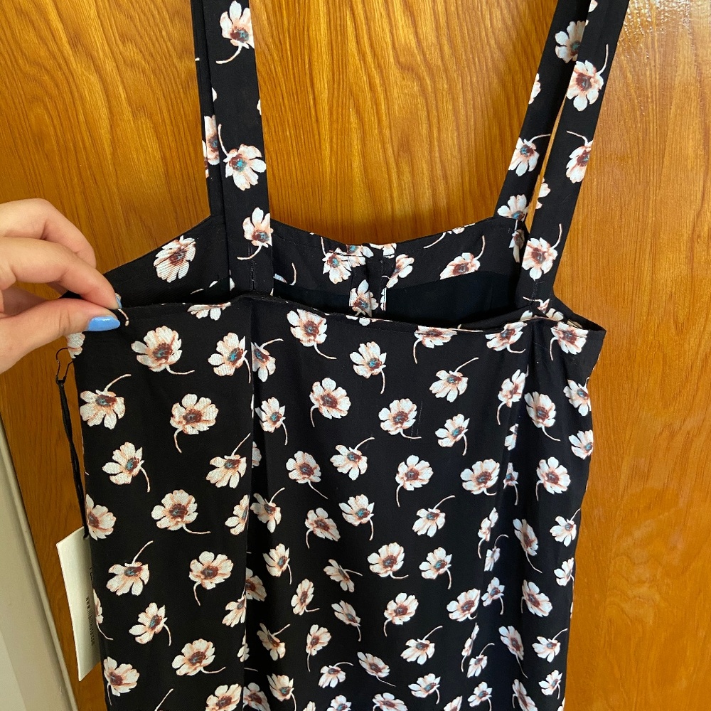 Illa Illa Floral Pinafore Midi Skirt